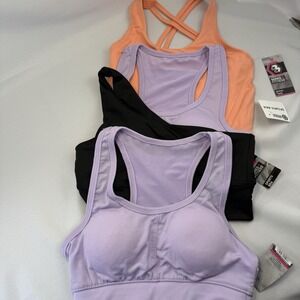 Series 8 Fitness Sports Bra Wire Free Size Small Lot Of (4) Made In‎ USA